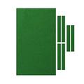 DELITLS Billiard Cloth, Professional Pool Table Felt fits Standard 9 Foot Table, Snooker Indoor Sports Game Table Cloth with Cushion Cloth Strip (2.8 Plus 1 M, Green)