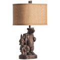 Crestview Collection Trail Hike 29" Oil-Rubbed Bronze Bear Table Lamp