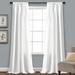 Venetian Window Curtain Panel Single White 54X95 - Lush Decor 21T010780