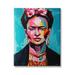 Stupell Industries Abstract Frida Portrait Contemporary Paint Patch Collage by Lana Tikhonova - Wrapped Canvas Graphic Art | Wayfair