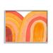 Stupell Industries Overlapping Summer Rainbows Bold Red Orange Curves by Emily Navas - Painting Canvas in Yellow | 24 H x 30 W x 1.5 D in | Wayfair