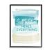 Stupell Industries Salt Water Heals Everything Phrase Soft Beach Ombre by - Textual Art Canvas in Blue | 30 H x 24 W x 4 D in | Wayfair