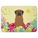 The Holiday Aisle® Aeesha Easter Eggs Mastiff Brindle Memory Foam Bath Rug Memory Foam | Wayfair THLA4261 39992257