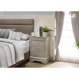Louis Philippe 3-Drawer Nightstand (29 in. H x 16 in. W x 21 in. D)