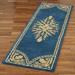 Windsor Rug Runner 2'3" x 7'6", 2'3" x 7'6", Sapphire