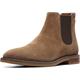 Clarks Men's Jaxen Chelsea Boot, Brown Suede, 11.5