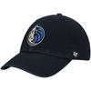 Men's '47 Navy Dallas Mavericks Logo Clean Up Adjustable Hat