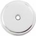 Stone Harbor Hardware Bi-Fold Closet Knob Backplate in Gray | 1 H x 1.75 W x 1.75 D in | Wayfair 30119-26