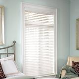 Lark Manor™ Amalan Room Darkening White Venetian Blind, Wood in Gray | 37"W x 72"L | Wayfair CHRL8306 45739179