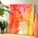 Wade Logan® Translucent Color by Dana McMillan - Wrapped Canvas Print Canvas, Cotton in Orange/Pink/Yellow | 12 H x 12 W x 1.5 D in | Wayfair