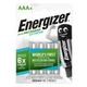 Batterie Rechargeable NiMH aaa 1.2 v Extreme 800 mAh 4-Blister - Energizer