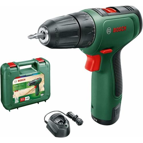Akkuschrauber EasyDrill 1200 (1 Akku, 12 Volt System, BohrØ in Holz 20 mm) - Bosch