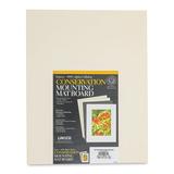 Lineco Conservation Matboard - White 4 ply Pkg of 25 11 x 14