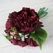 Efavormart 12 Tall Burgundy Artificial Peony Silk Flowers Bouquet For DIY Wedding Party Bouquets Centerpieces Decoration