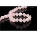 Diagonal Cube - Shaped Rose Quartz Crystal Beads Semi Precious Gemstones Size: 13x13mm Crystal Energy Stone Healing Power for Jewelry Making