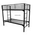 30" x 75" University Bunk Bed with Built in Ladder and 2 Guardrails