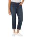 Plus Size Women's Girlfriend Roll Cuff Jean by Catherines in Staci Wash (Size 28 W)