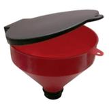 3 qt. Drum Funnel with Hinged Lid & 2 in. Bung