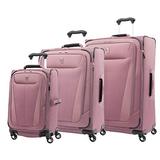 Travelpro Maxlite 5-Softside Expandable Spinner Wheel Luggage, Dusty Rose, 3-Piece Set (21/25/29)