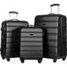 3 Piece Luggage Set Hardside Spinner Suitcase With 20" 24' 28" Available