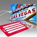 TagCrazy.com TagCrazy DC003 US Destinations Luggage Tags - Las Vegas - 3 Pack