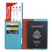 Tuscom Travel Passport Protector ID Card Organizer Bag Boarding Check Holder