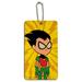 Teen Titans Go! Robin Wood Luggage Card Suitcase Carry-On ID Tag