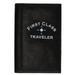 Buxton Passport Cover Holder First Class Traveler Black