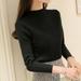 Women's Long Sleeve Slim Knitted Turtleneck Sweater Jumper Pullover Tops