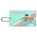 Wonder Woman My Other Ride is Invisible Luggage Card Suitcase Carry-On ID Tag