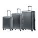 CHAMPS Aspire 3-Piece Hardside Spinner Luggage Set in Grey