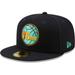 "Men's New Era Navy/Mint Philadelphia 76ers 59FIFTY Fitted Hat"