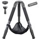 Carbon Fiber Tripod Heavy Duty Bowl Tripod ARTCISE AS88C Camera Tripod Ultra Stable Carbon Tripod with 75mm Bowl and Adapter 10 Layers Carbon Fiber 36mm Leg Tube Max Load 77Lbs/35kg(Small Size AS90C)