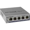 NETGEAR 5 Port Gigabit Ethernet Managed Network Switch (GS105E) - Ethernet Splitter - Ethernet Hub - Plug-and-Play - Silent Operation - Desktop or Wall Mount