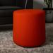 Compel Dot Cylinder Circle Soft Seating in Red | 17 H x 16 W x 16 D in | Wayfair DOT-STA-NOSTOR-POP