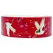Wrapables Poetic Picturesque Gold Foil Washi Masking Tape 15mm x 5M Crane in Red