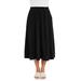 Plus Size Women's Soft Ease Midi Skirt by Jessica London in Black (Size 34/36)