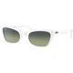 Ray-Ban RB2299 Lady Burbank Sunglasses - Women's Green Vintage Lenses White 52 RB2299-975-BH-52