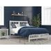 Three Posts™ Teen Jordon Solid Wood Bed Wood in White | 41.375 H x 53.5 W x 76 D in | Wayfair B4558C2723B04B298241D90806EF79D5