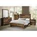 Agius Rustic Pine 3-piece Bedroom Set with Dresser