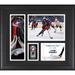 Liam Foudy Columbus Blue Jackets Unsigned Framed 15" x 17" Player Collage with a Piece of Game-Used Puck