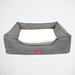 Louie Living Urban Lounger Bolster Polyester in Gray | 8 H x 19 W x 27 D in | Wayfair 920019
