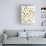 Canora Grey June Erica Vess 'Ancient Tile I' Canvas Art Canvas in Brown | 19 H x 14 W x 2 D in | Wayfair 8310B0A037BE41339E20D53CFE95C2F7