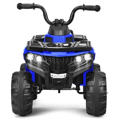 Costway Kids Ride On ATV Quad 4 Wheeler Electric Toy Car 6V Battery - 16" × 27" × 19.5"