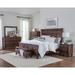 Serra Weathered Burnished Brown 2-piece Bedroom Set with Dresser