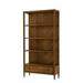 Theodore Alexander NOVA 89" H x 46" W Wood Standard Bookcase Wood in Black | 89 H x 46 W x 16 D in | Wayfair TAS63010.C254