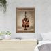 Trinx Human Guitar On Background - Lose Your Mind Find Your Soul - 1 Piece Rectangle Graphic Art Print On Wrapped Canvas in Brown | Wayfair