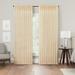 Waverly Solid Semi Sheer Rod Pocket Single Curtain Panel Synthetic in White | 95 H x 50 W in | Wayfair 22716801593