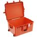Pelican 1637AirNF Wheeled Hard Case with Liner, No Insert (Orange) - [Site discount] 016370-0011-150