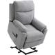 Homcom - Fauteuil de relaxation électrique - fauteuil releveur inclinable avec repose-pied